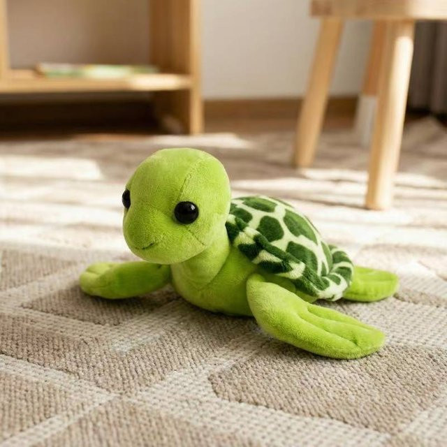 Beast Kingdom Schildkröten-Puppe, Plüsch / Textil, Grün - Bild 1