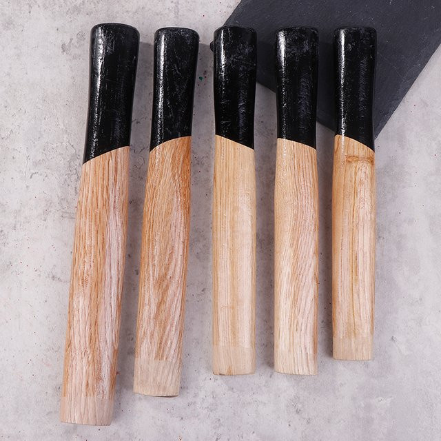 JETTING Eisen-Vierkant-Hammer mit braunem Holzgriff aus Hickory für Stahlnagelklauen - Bild 1