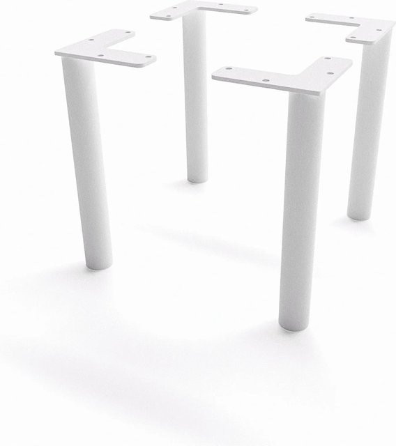 HEVVA Möbelfüße LINZ Weiß, Höhe: 20 cm, 4er Set - Bild 1