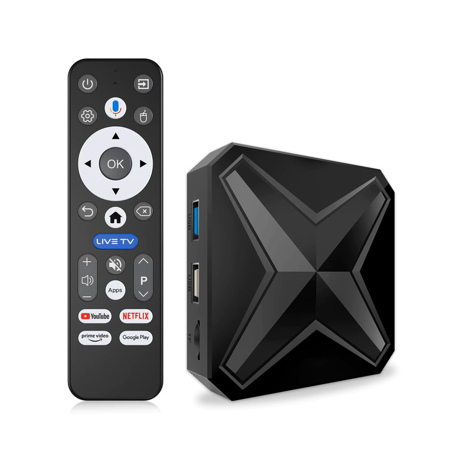 MORTAL Smart TV Box Q1 MINI+ Streaming Media Player in Schwarz mit 8GB RAM, 128GB Speicher, 8K Ultra HD, Dual UI Interface, Bluetooth 5.4 und Dual WLAN 2.4G & 5.8G - Bild 4