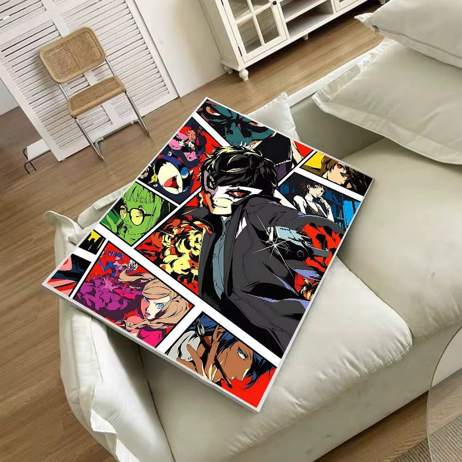 Potdemiel Anime Persona 5 Selbstklebendes Poster aus Kraftpapier in Multicolor - Bild 4