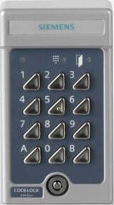 Vanderbilt Kompaktcodeschloss V44DUO aus Edelstahl in Silber/Grau mit 30 Codes und 4/6-stelliger Codefunktion - Bild 1