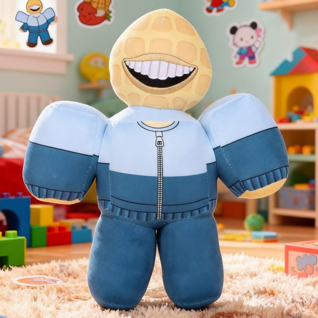 hereandhere Plüschtier, Blau, Plüsch / Textil - Bild 1