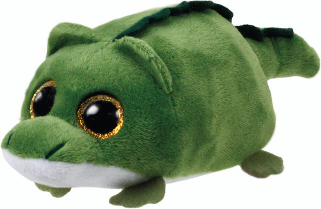 Ty Glubschi Wallie Alligator, Plüschtier, Grün, 10cm - Bild 1