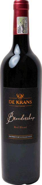 De Krans Broederskap Red Blend Rotwein, Touriga Nacional, Tinta Roriz, Tinta Barocca, 2021, Südafrika, trocken, 0,75 l - Bild 1