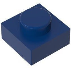 Yiran toy 588-teiliges Set Bausteine Ersatzteile dunkelblaue - Bild 1