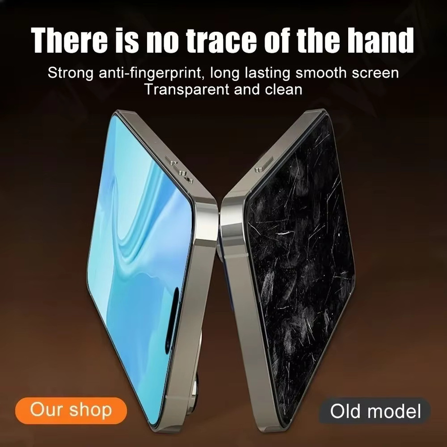 4-in-1 Anti-Spionage Vollbildschutz mit Kameraobjektivglas für Apple iPhone 17 16 15 14 Pro Max 16e 15 14 Plus 13 12 11 Pro in Transparent - Bild 4