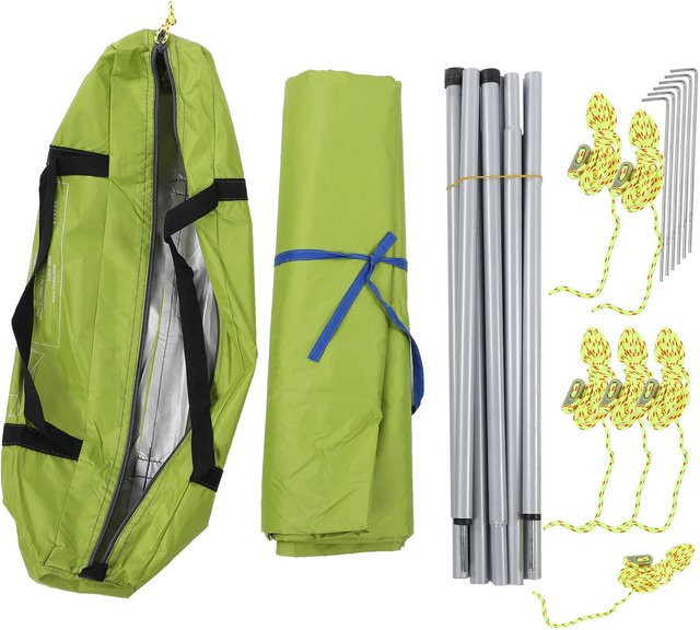 Aotu Tragbare Outdoor-Zeltplane aus Polyesterfaser Regendicht und UV-Sonnenschutz als Mehrzweck-Markise für dein Camping - Bild 1