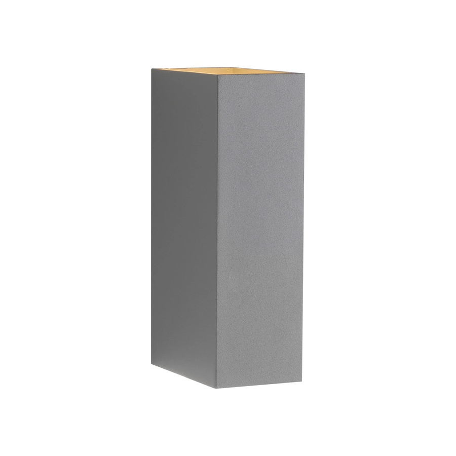 Paul Neuhaus LED-Wandleuchte Block in Grau und Anthrazit für Außenbereich mit Up-Down Lichteffekt, B/H/T: 16 x 8 x 5 cm - Bild 2