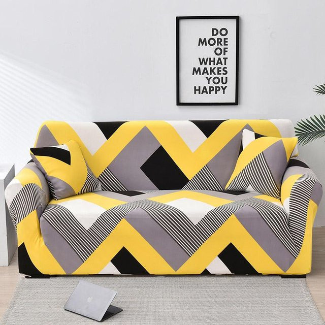 Elastischer Sofa-Schonbezug von Yiran bag für 1-Sitzer, modern und rutschfest, Breite: 90-140 cm - Bild 1