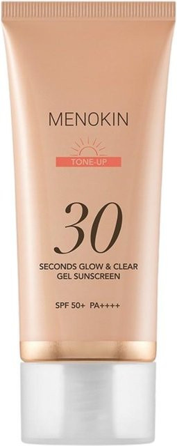 Menokin Glow and Clear Gel Sonnenschutz, 50 ml, Unisex - Bild 1