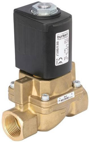 Bürkert Kolbenventil 320857 6407 in Gold, 230V, G 3/4 Nennweite, 20mm Zwangsgesteuert - Bild 1