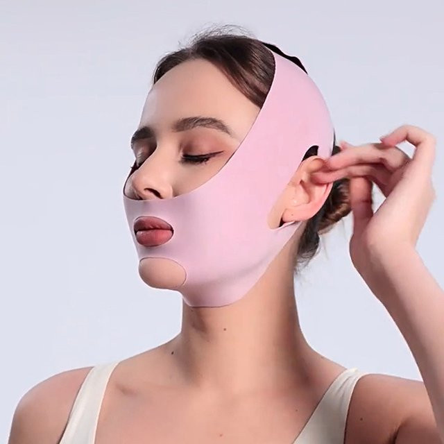KuZHEN V-Face Slimming Bandage, elastisch, Unisex - Bild 1