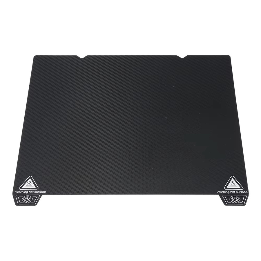 Creality K1 Max Doppelseitiges Druckplattformplatinen-Kit mit glänzender PET- und matter PEI-Platte, Schwarz, B: 315 mm x T: 310 mm - Bild 2