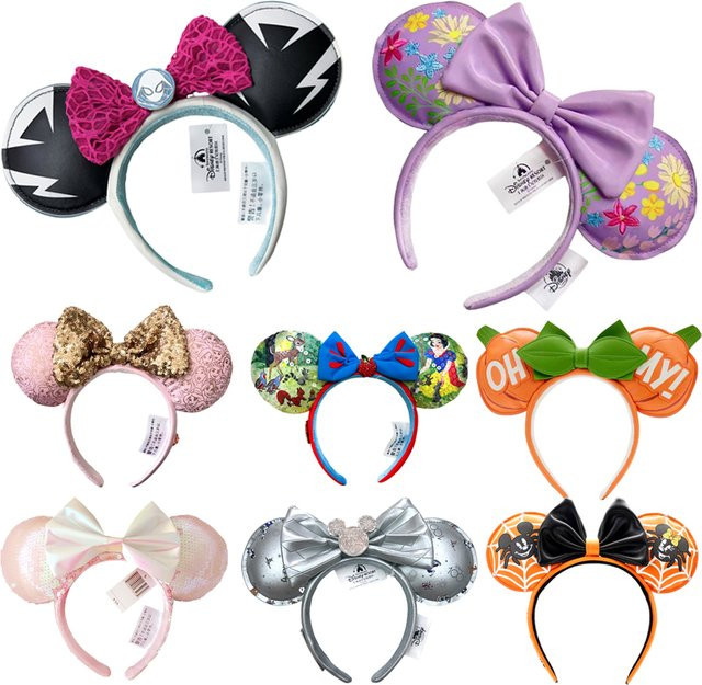 Disney Minnie Mouse Nightmare Before Christmas Halloween LED Hairband - Bild 1