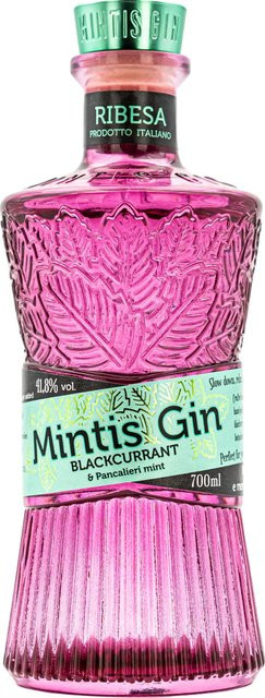 Mintis Blackcurrant Gin, Italien, 41,8 % Vol., 0,7 l - Bild 1