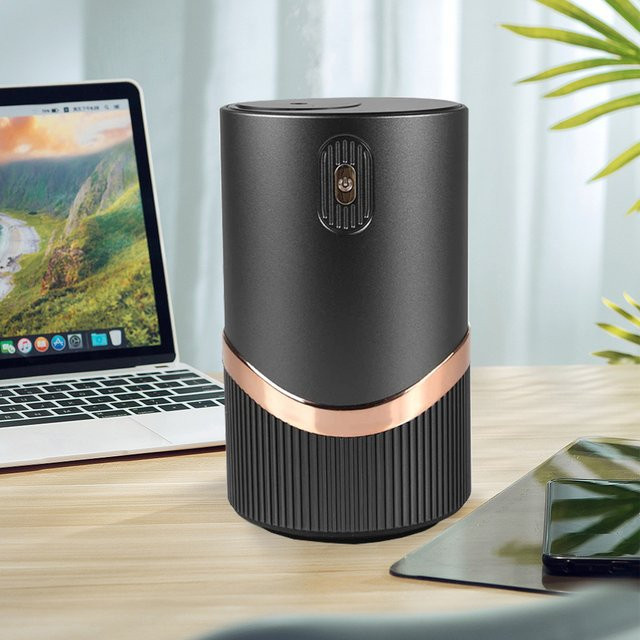 HAOYUNMA Aroma Diffusor für Auto und Home Office mit HD Digitalanzeige und Luftqualitätsanzeige - Bild 1