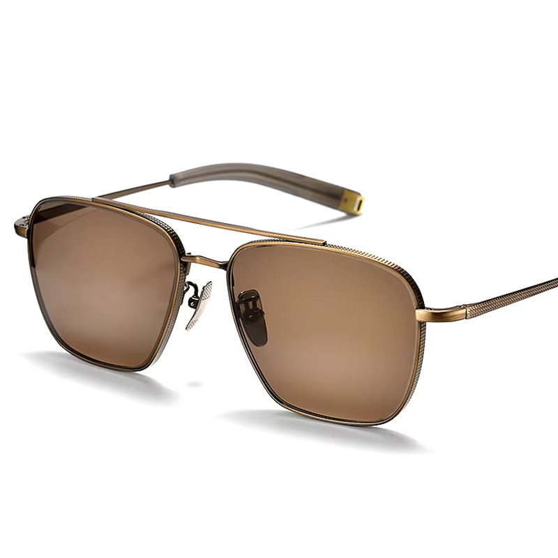 Polarisierte Sonnenbrille, Titan, Vollrand, Herren - Bild 2