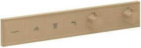 Hansgrohe RainSelect UP-THM Fertigmontageset mit Thermostat für 3 Verbraucher in Brushed Bronze - Bild 1