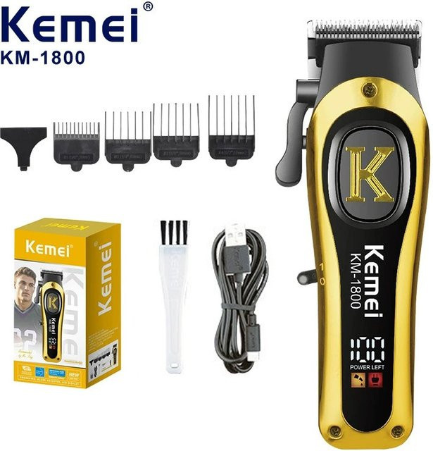 Kemei KM-1800 Haarschneidemaschine, Gold, Unisex - Bild 1