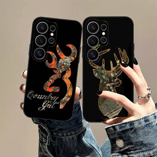 B-Browning Logo Handyhülle für Samsung Galaxy S24 Ultra 5G und weitere Modelle - Bild 1