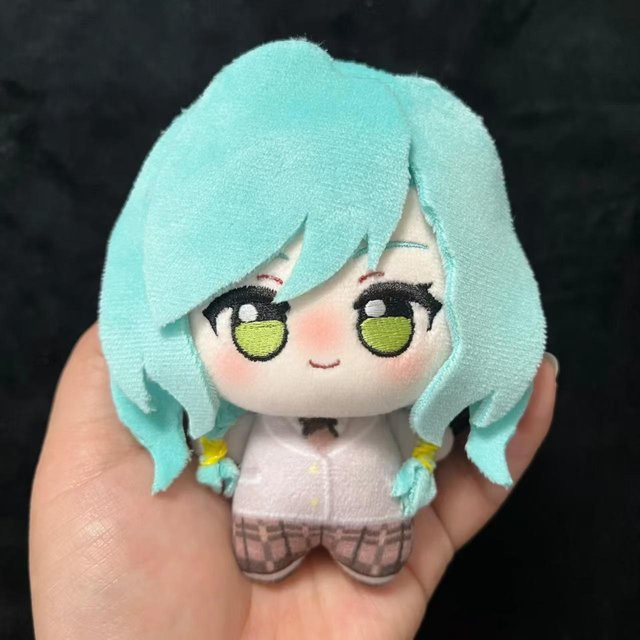 Yiran toy Hikawa Hina Plüschtier, Stoffpuppe, Rucksackanhänger, weiß, ab 18 Jahre - Bild 1