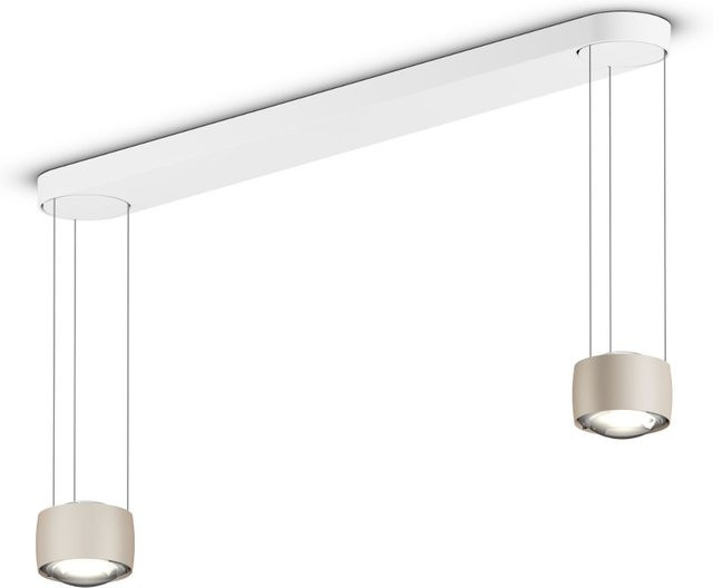 Occhio Sento sospeso due LED-Pendelleuchte in Gold matt mit Linse-Ausführung und warmweißem Licht (2700K) - Bild 1