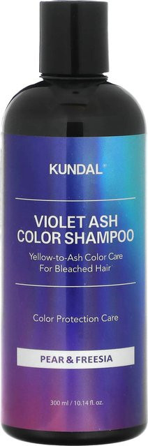 Kundal Violet Ash Color Shampoo, 300 ml, für coloriertes Haar - Bild 1