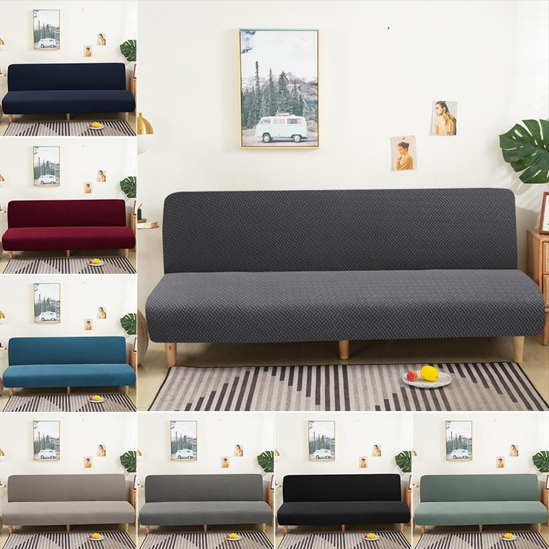 LEVIVEL Elastischer Sofabettbezug Überwurf in Grau für Sessel und Couch, Breite: 120-155 cm - Bild 3