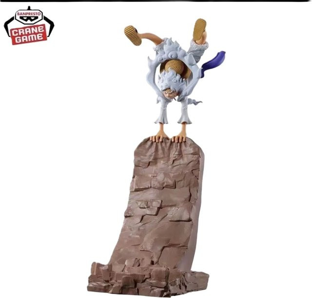 BANPRESTO One Piece Fig Life Gear 5 Monkey D. Luffy Figur, Anime Modell - Bild 1