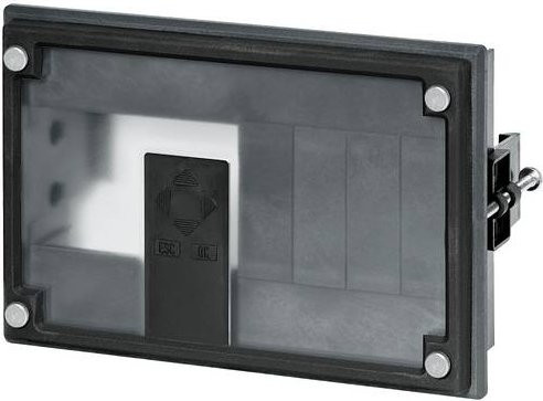 Siemens SIPLUS LOGO! Fronttafel-Einbausatz 8TE in Schwarz 6AG1057-1AA00-0AA2 - Bild 1