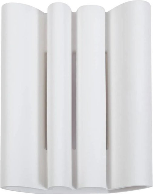 Lindby Wandleuchte Novali Modern 2-flammig in Weiß aus Gips und Ton mit G9 Fassung - Bild 1