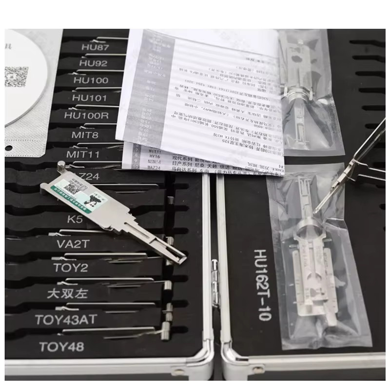LISHI 2in1 Decoder in Silber für HU66 HU92 HU101 HU83 HU100 HU100R HY20R VA2T K5 HON66 TOY2 SIP22 TOY48 HU162T - Bild 4