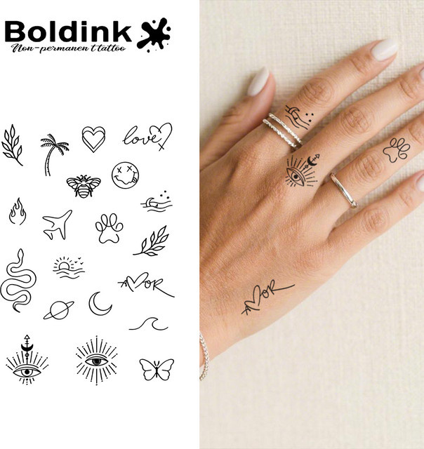 BOLDINK Tattoo-Aufkleber, Unisex - Bild 1
