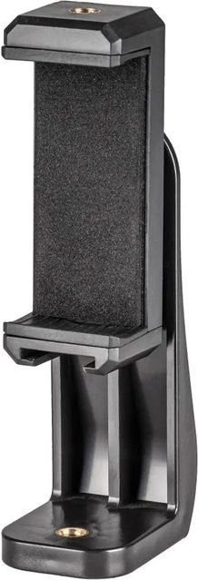 Mantona Smartphone Halter Rotate Handyhalterung und Handstativ in Schwarz - Bild 1