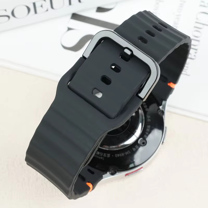 Samsung Galaxy Watch Armband, Silikon, Klassisch, Unisex - Bild 3