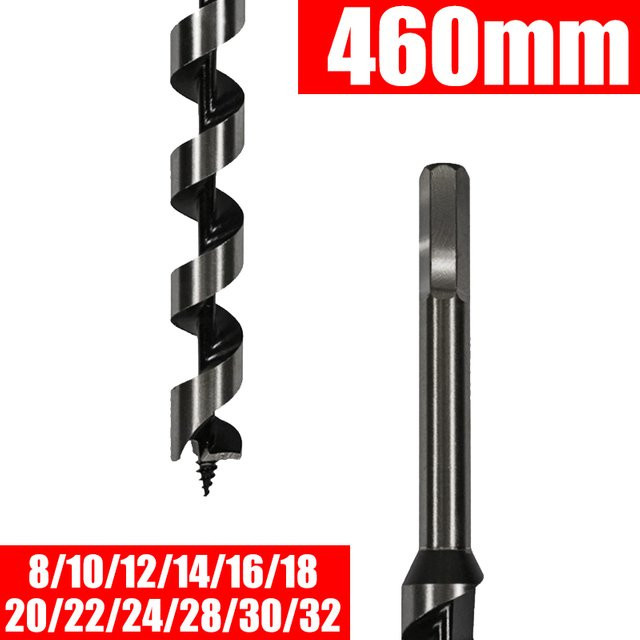 TORGWIN HSS Spiralbohrer Set für Metall und Holz mit 460 mm Länge - Bild 1