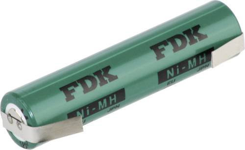 FDK Spezial-Akku Micro AAA NiMH 1.2V 730 mAh mit U-Lötfahne in Grün - Bild 1