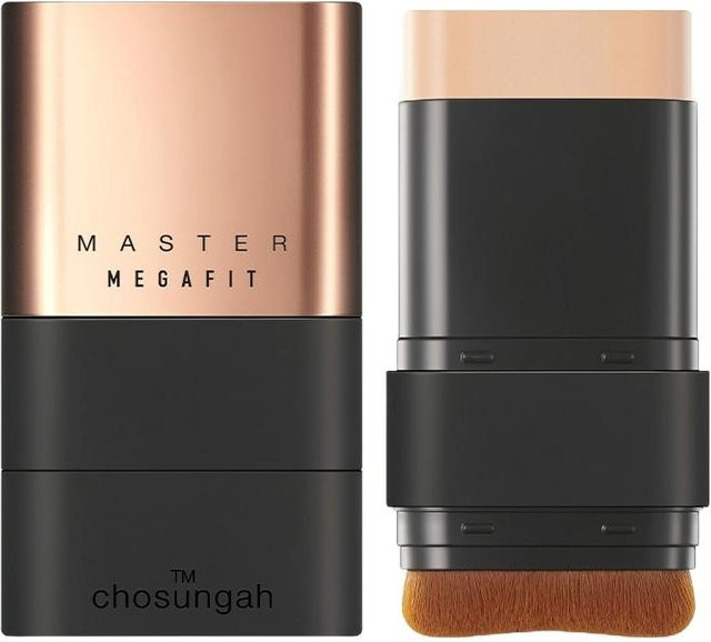 Chosungah Beauty Mega Fit Stick Foundation, 01 Light Beige, SPF 50+, 16g - Bild 1