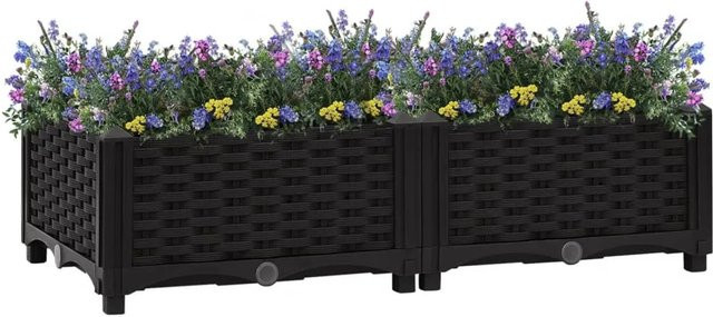 Hochbeet furnicato aus Polypropylen B/H/T: 80 x 23 x 40 cm - Bild 1