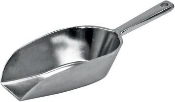 Schneider Mehl- und Gewürzschaufel aus Metall in Silber, B: 18,5 cm, H: 150 cm - Bild 1