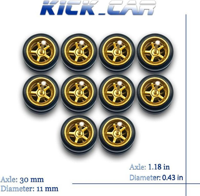 Räder, 5 Sets für 5 Autos - Bild 1