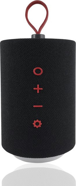 LEICKE DJ Roxxx Bluetooth Lautsprecher tragbare kabellose Musikbox in Schwarz - Bild 1