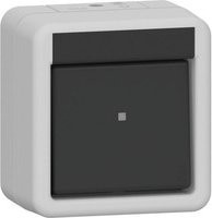 GIRA Kreuzschalter Wippschalter aus schlag- und bruchsicherem Thermoplast IP44 10A 250V - Bild 1