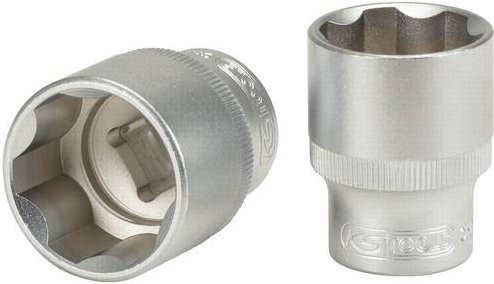 KS Tools 1/2 Zoll Stecknuss 12mm aus Chrom-Vanadium in Silber - Bild 1
