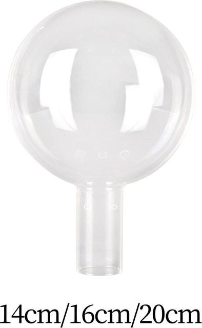 Kesoto Blumenstrauß Bobo Ball Dekorativer transparenter Blumenstrauß Ball aus Kunststoff für Hochzeitsdekoration und DIY-Geschenkverpackung - Bild 1