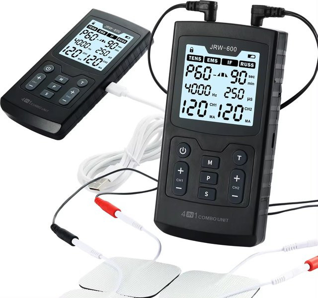 emsa Elektrischer Muskelstimulator, Interferential Hochfrequenz, Massagegerät - Bild 1