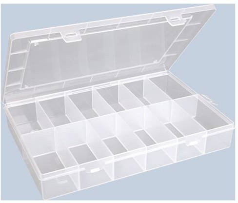 Hünersdorff Aufbewahrungsbox PP-ECO CLASSIC Transparent B: 33,9 cm, L: 22,3 cm, H: 5,8 cm - Bild 1