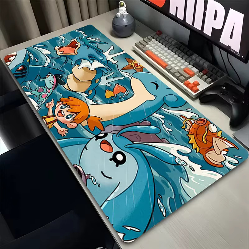 Potdemiel Anime Mauspad Gyarados Multicolor, B/T: 90 x 40 cm - Bild 1