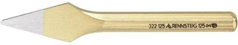 Rennsteig Kreuzmeißel 8kt aus Stahl in Silber, Länge: 125 mm - Bild 1